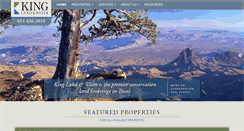 Desktop Screenshot of kinglandwater.com